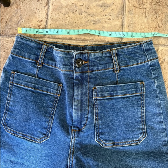 Bagatelle Denim wide leg crop Jean - Picture 5 of 6